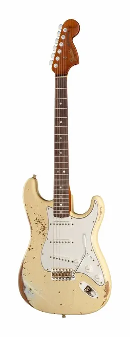 Fender Roasted Pro Strat HR AVW widziana od przodu