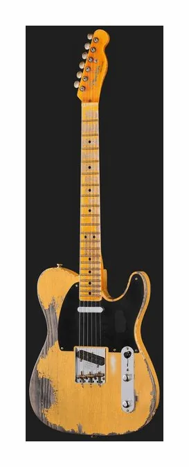 Fender Special 52 Tele SH Relic ANB, główka z kluczami i logo