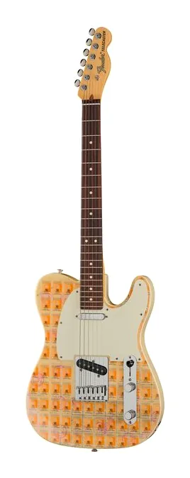 Fender Stamp Collection Tele Macedon z bliska od przodu