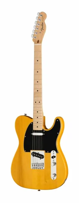 Fender Standard Tele MN BPG BTB sfotografowana frontalnie