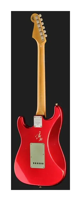 Fender 1960 Strat MP Relic ACAR, linie korpusu z góry