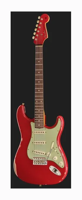 Fender 1960 Strat MP Relic DR, tył korpusu