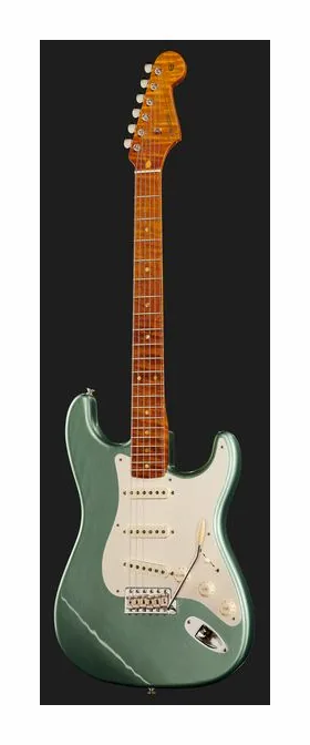 Fender Strat Roasted Dual-Mag OW LTD widziana od przodu