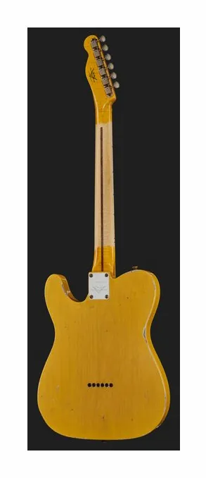 Fender Tele Blackguard Thinline Relic, tył korpusu