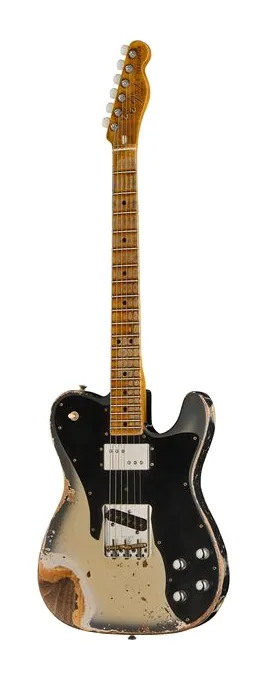 Fender Tele Custom SHR AISACMB widziana od przodu