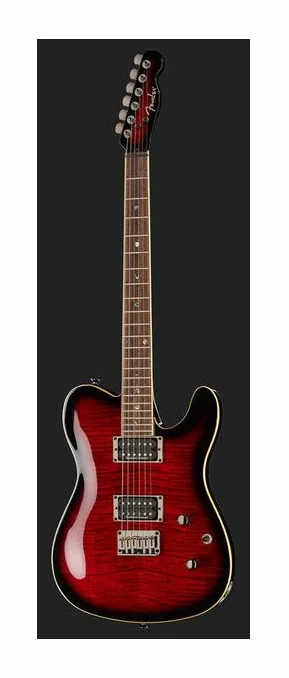 Fender Telecaster Custom FMT HH BCBIL, mostek i klucze strojcze