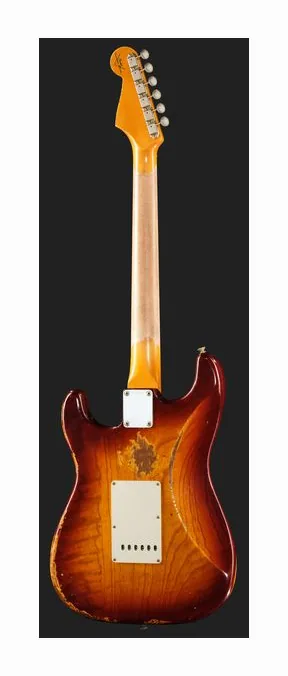 Fender Troposphere Strat TSB, gryf i podstrunnica z boku