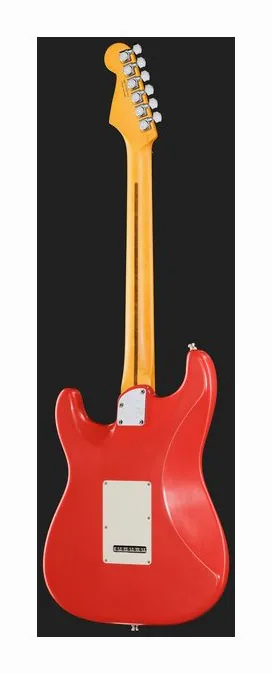 Fender Ultra Luxe 60s Strat HSS FRD, przełącznik przetworników i gniazdo wyjściowe