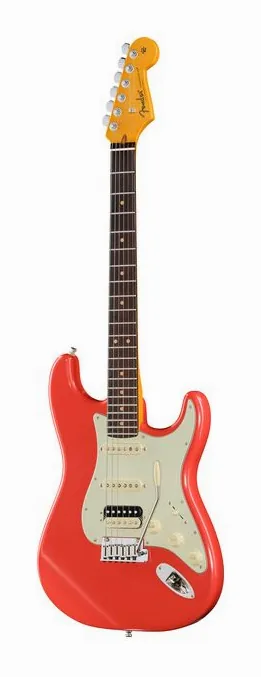 Fender Ultra Luxe 60s Strat HSS FRD widziana od przodu