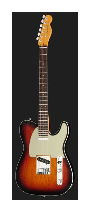 Fender Ultra Luxe 60s Custom Tele 3TS, profil boczny korpusu