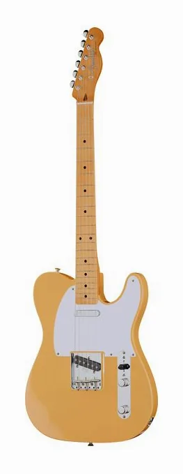 Fender Vintera III E 60s Strat SFG ujęta od przodu na neutralnym tle