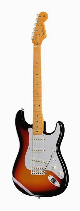 Fender Vintera III L 50s Strat DKR z bliska od przodu