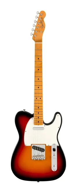 Fender Vintera III L 50s Strat 3CSB ujęta od przodu na neutralnym tle