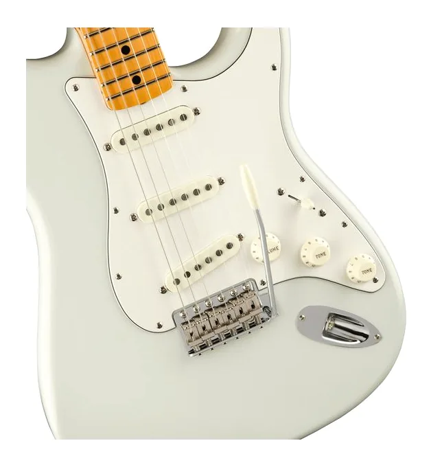 Fender Voodoo Child Strat NOS OW, przetworniki i gałki regulacji