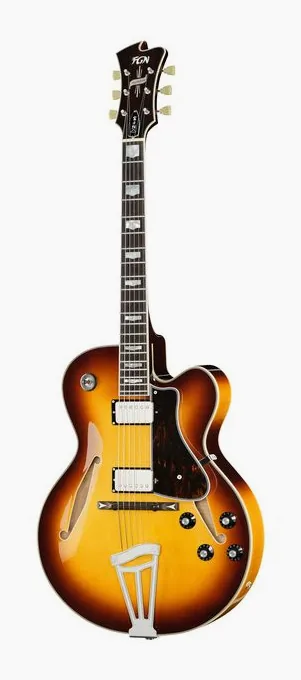 FGN Masterfield Jazz HH JB ujęta od przodu na neutralnym tle
