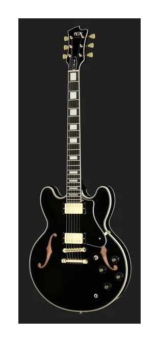 FGN Masterfield Semi Custom HH BK, profil boczny korpusu
