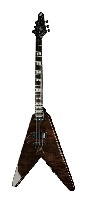 Framus Artist Line Shark WH 1 TP LH B ujęta od przodu na neutralnym tle