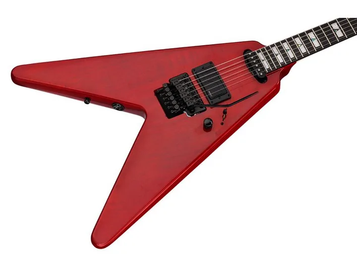 Framus Artist Line Shark WH 1 FR RBL, korpus i lakier z bliska