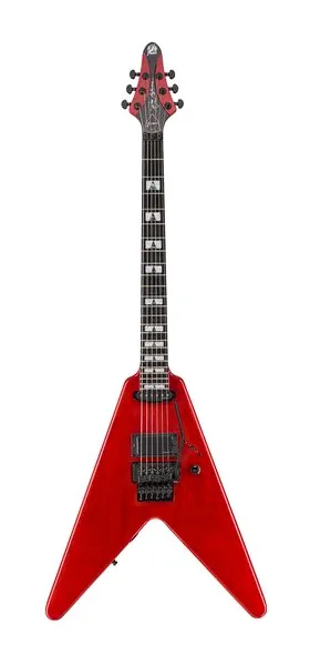Framus Artist Line Shark WH 1 FR RBL ujęta od przodu na neutralnym tle