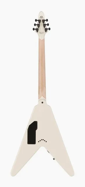 Framus Artist Line Shark WH 1 TP CW, główka z kluczami i logo