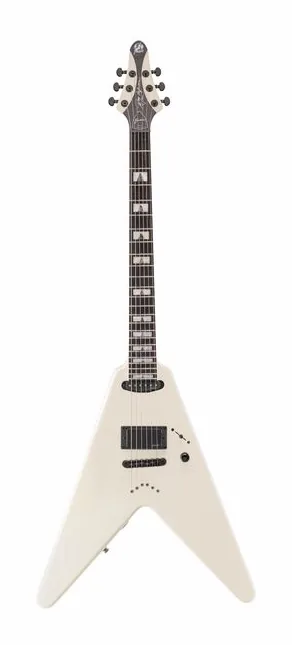 Framus Artist Line Shark WH 1 TP CW ujęta od przodu na neutralnym tle