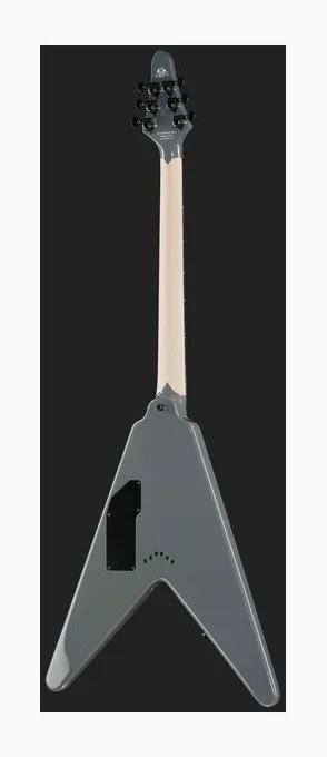 Framus Artist Line Shark WH 1 TP OG, główka z kluczami i logo