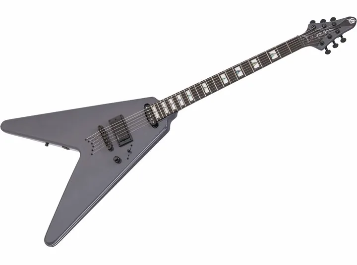 Framus Artist Line Breaker WH 1 OG, główka z kluczami i logo