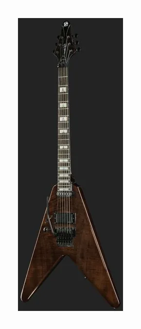 Framus Artist Line Shark WH 1 FR LH B, linie korpusu z góry