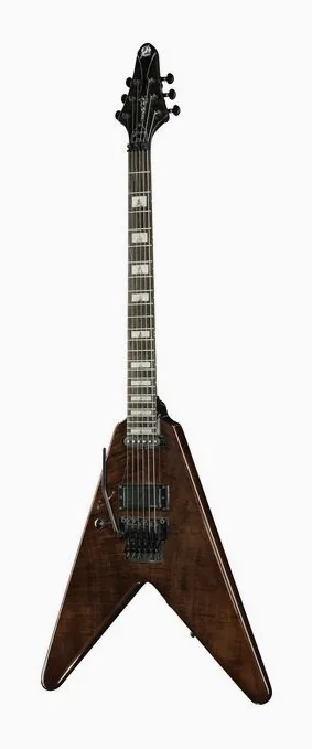 Framus Artist Line Shark WH 1 FR LH B z bliska od przodu