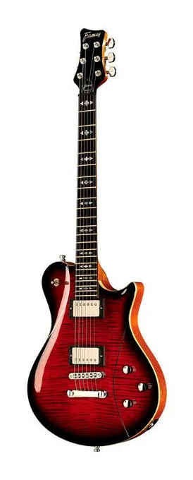 Framus Panthera II Supreme BTHP ujęta od przodu na neutralnym tle