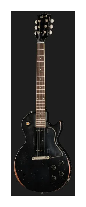 Gibson 57 Les Paul Standard EB HA CS sfotografowana frontalnie