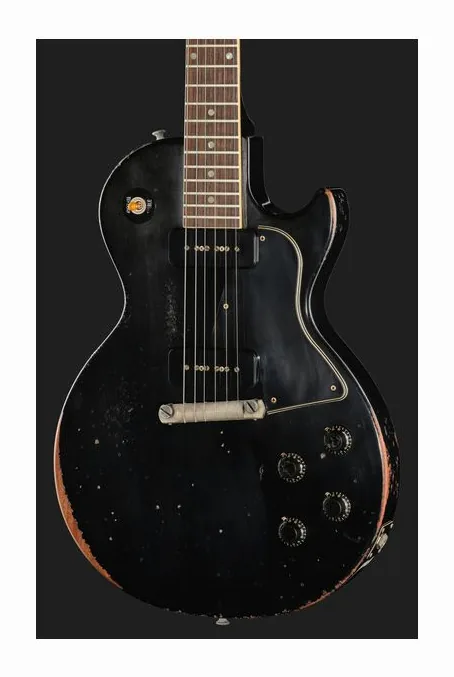 Gibson 57 Les Paul Special EB UHA CS, korpus i lakier z bliska