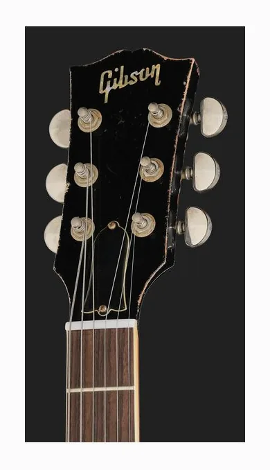 Gibson 57 Les Paul Special EB UHA CS, korpus i lakier z bliska