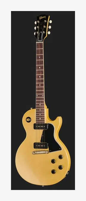 Gibson 57 LP Special SC TV Yellow ULA, przetworniki i gałki regulacji