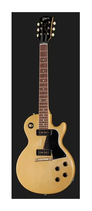 Gibson 57 LP Special SC TVY VOS NH, przetworniki i gałki regulacji