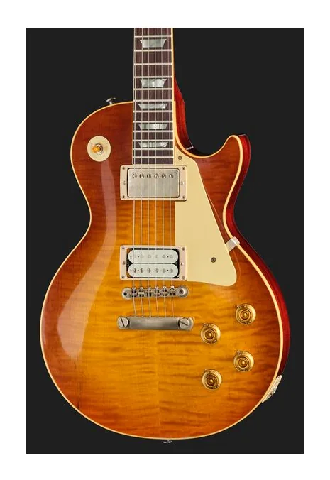 Gibson 59 Les Paul Standard RT DS, linie korpusu z góry