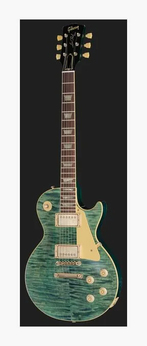 Gibson 59 Les Paul Standard CM LA CS, główka z kluczami i logo