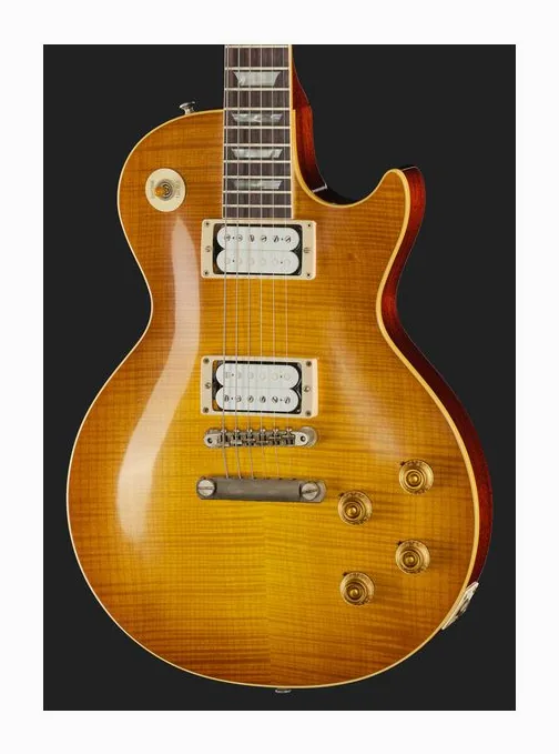 Gibson 59 LP Standard HPT Amber B #1, przełącznik przetworników i gniazdo wyjściowe