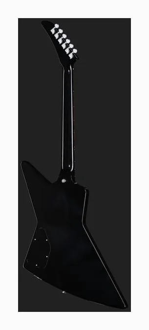 Gibson 80s Explorer Ebony, linie korpusu z góry