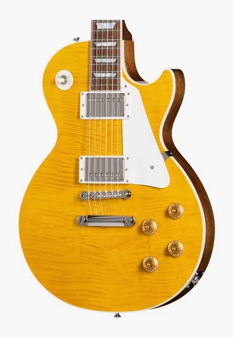 Gibson Custom Les Paul Standard TA, linie korpusu z góry
