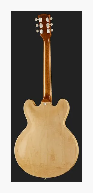 Gibson ES-330 Antique Natural, gryf i podstrunnica z boku