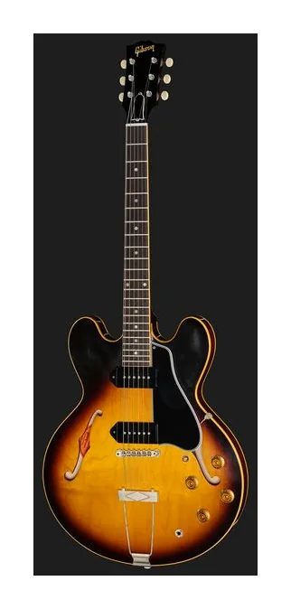 Gibson 1959 ES-330 Reissue VB, linie korpusu z góry