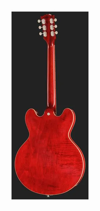 Gibson ES-330 Sixties Cherry, główka z kluczami i logo