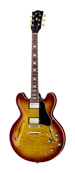 Gibson 1961 ES-335 Reissue 60s CH ULA sfotografowana frontalnie