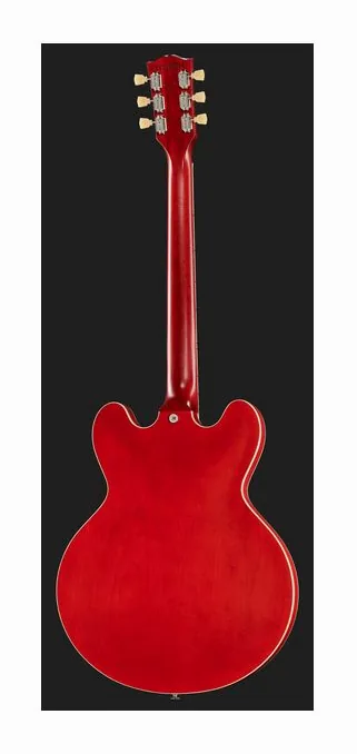 Gibson ES-335 Figured AN, profil boczny korpusu