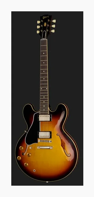 Gibson 1964 ES-335 Reissue 60s CH VOS, prog zerowy i pierwsze pozycje na gryfie