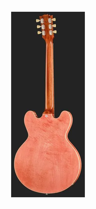 Gibson ES-335 Figured Honey Amber, prog zerowy i pierwsze pozycje na gryfie