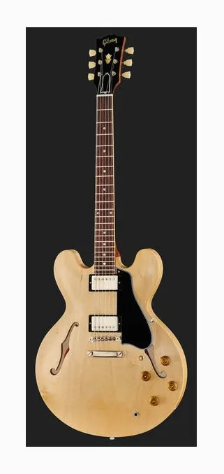 Gibson ES-335 Dot Watermelon, gryf i podstrunnica z boku