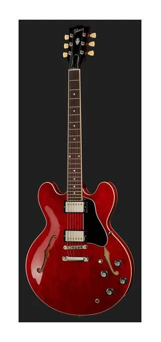 Gibson ES-335 Figured 60s Cherry, tył korpusu