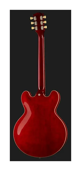 Gibson ES-335 Figured 60s Cherry, przełącznik przetworników i gniazdo wyjściowe